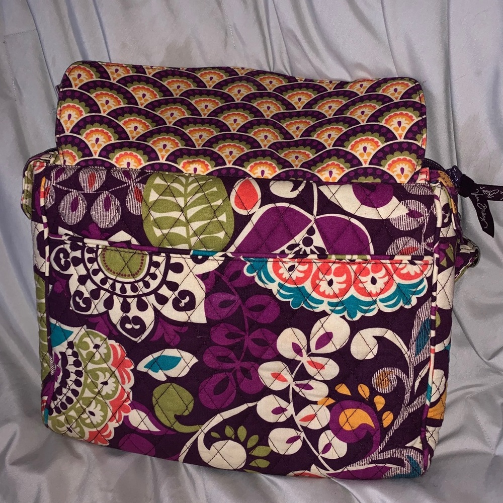 Vera Bradley laptop/iPad bag with strap